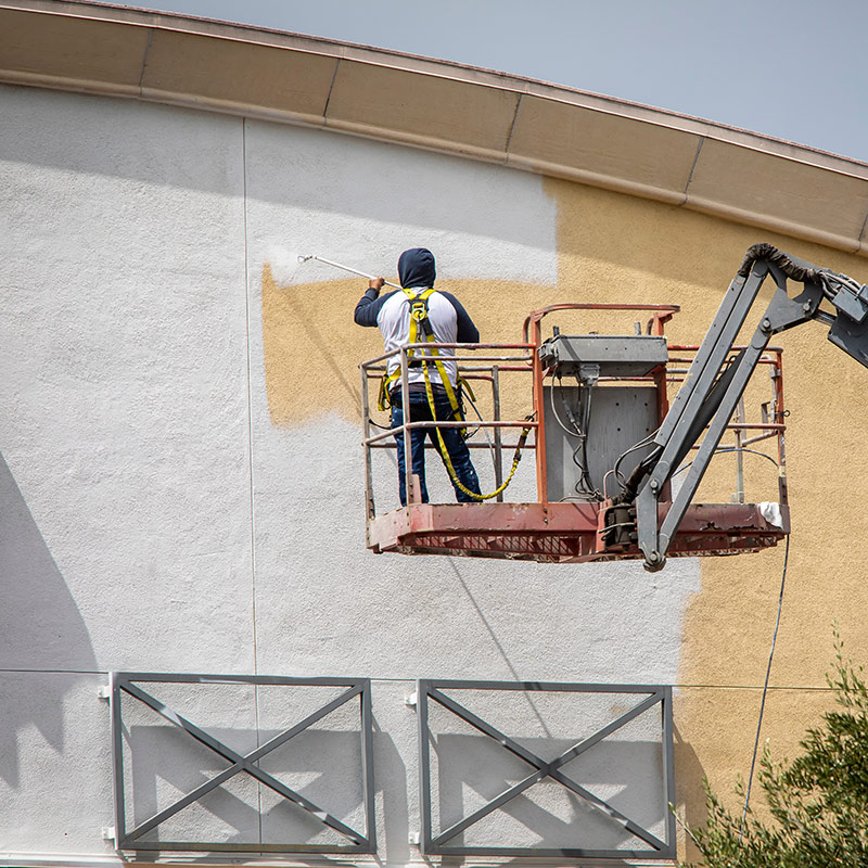 commercial paint spraying services sussex